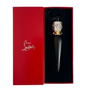 Christian Louboutin NWT Rouge 001M Velvet Matte Lipstick Red Beauty
